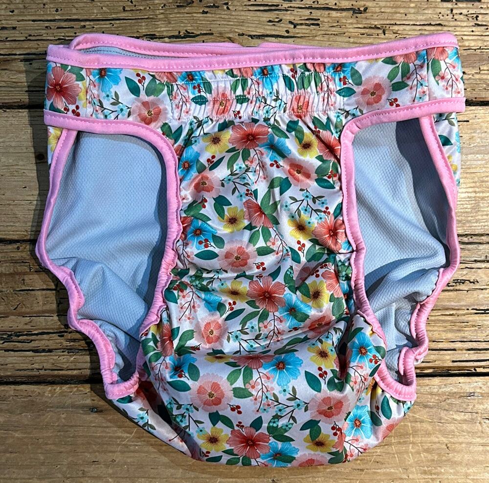 Leekalos Dog Diaper Size XXL Pink Floral